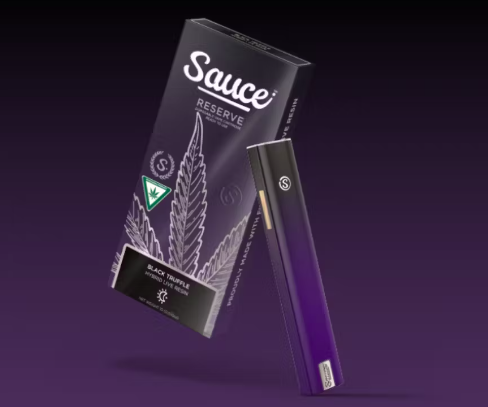 Photograph of product: Sauce Reserve  - Black Truffle Live Resin 1g Disposable