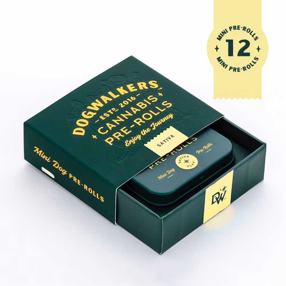 Photograph of product: Dogwalkers | Sour Diesel Pre-Roll 12pk | Oui'd