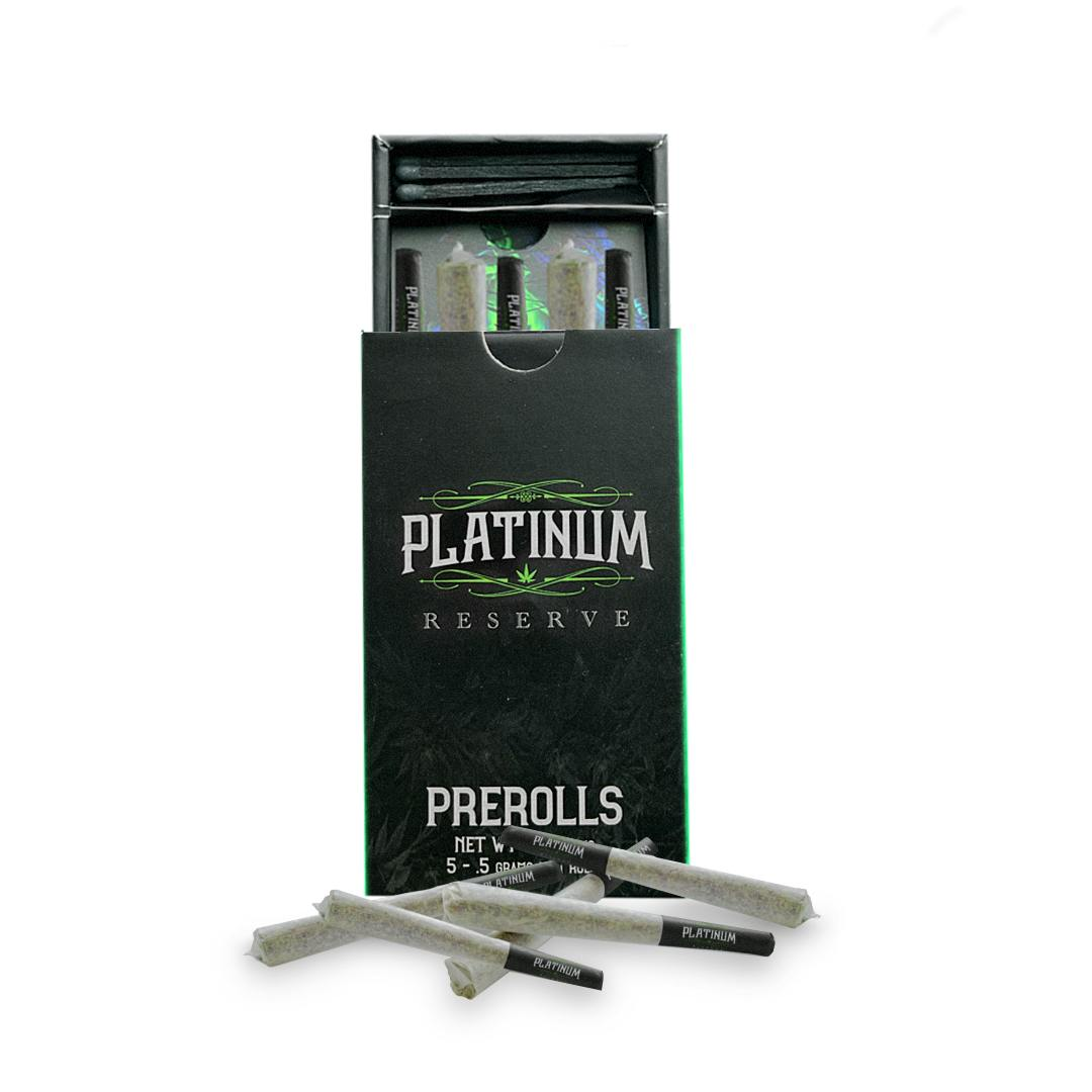 Photograph of product: Platinum Reserve | Jack Herer 5pk | 2.5g