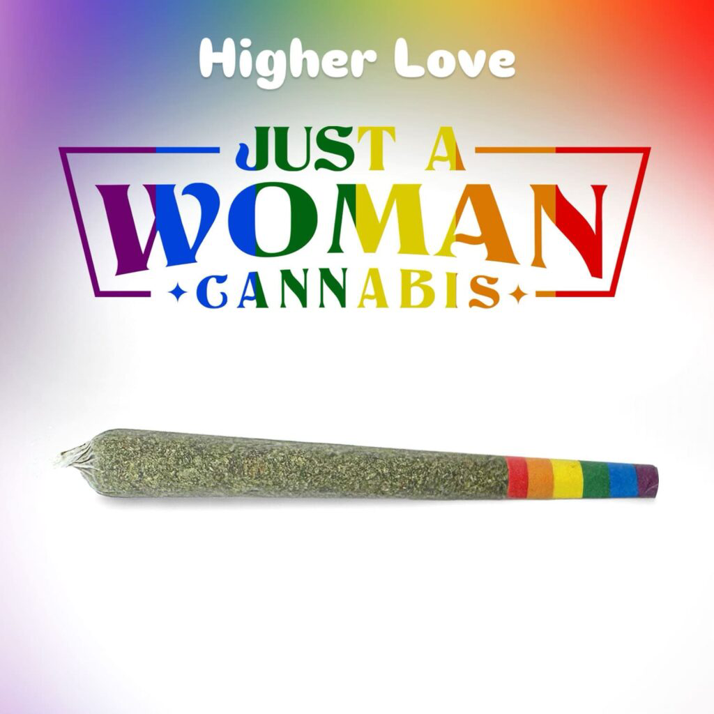 Photograph of product: Higher Love | Just A Woman 1g Pre-Roll