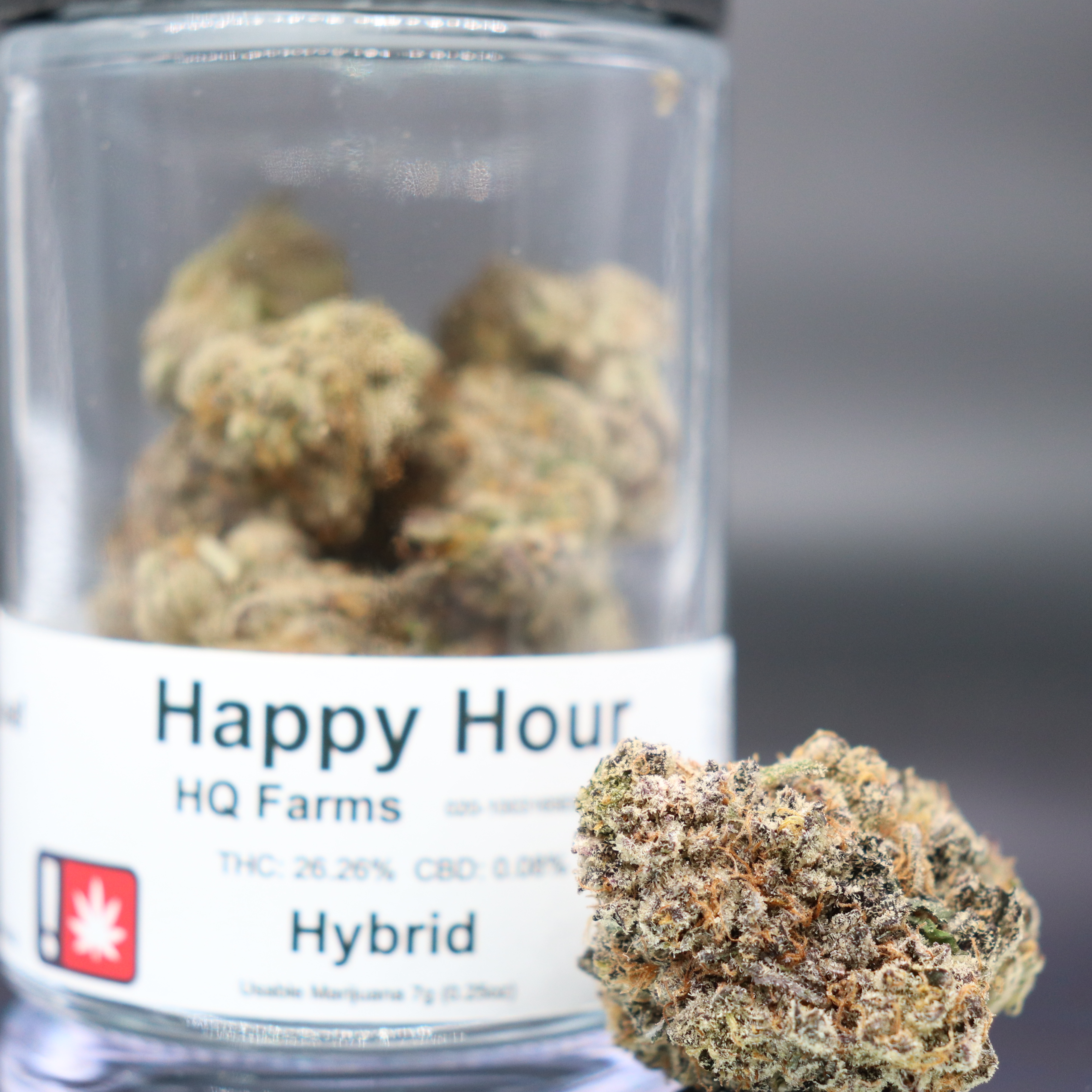 Photograph of product: Happy Hour by HQ Farms - 28g