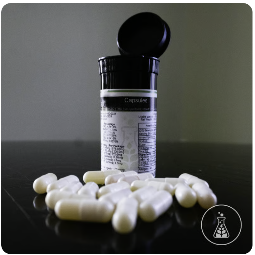 Photograph of product: CBD Capsules | 20ct | Sanctuary Medicinal