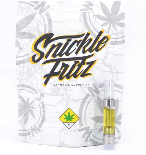 Photograph of product: Snickle Fritz | (S) Tropical Slushie | Vape Cartridge | 1g
