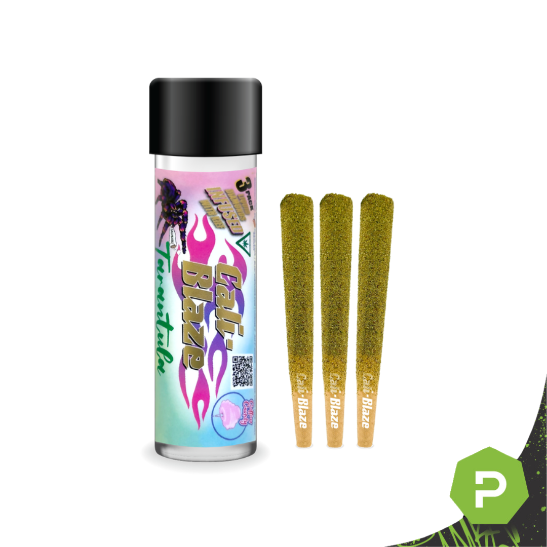 Photograph of product: Cali Blaze Infused Liquid Diamonds 3pk | Cotton Candy