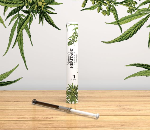 Photograph of product: RSO Syringe