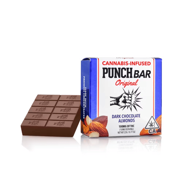 Photograph of product: Dark Chocolate Almond PunchBar - 