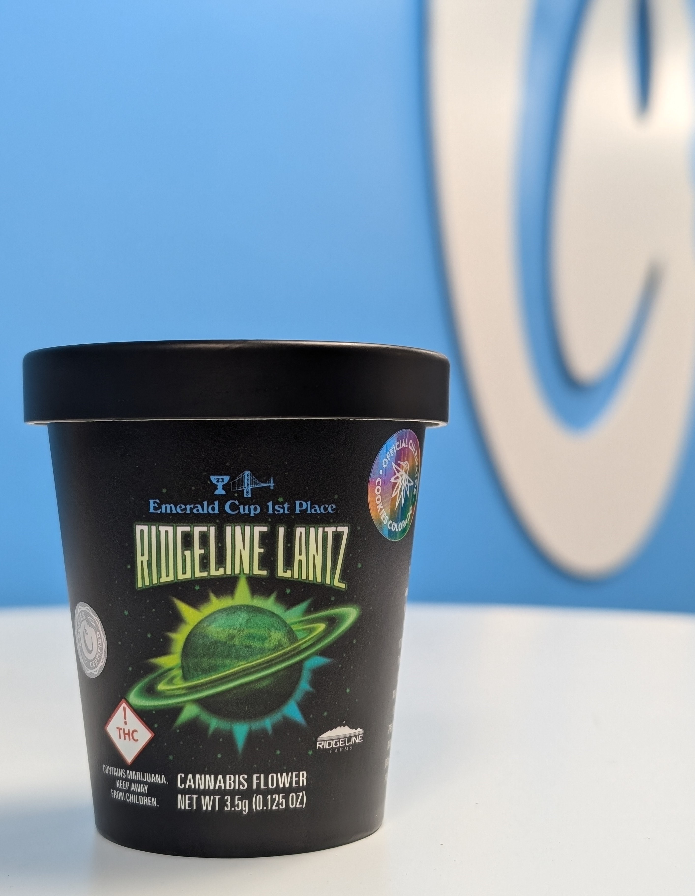 Photograph of Product: Cookies - Ridgeline Lantz (I/H) - 3.5g