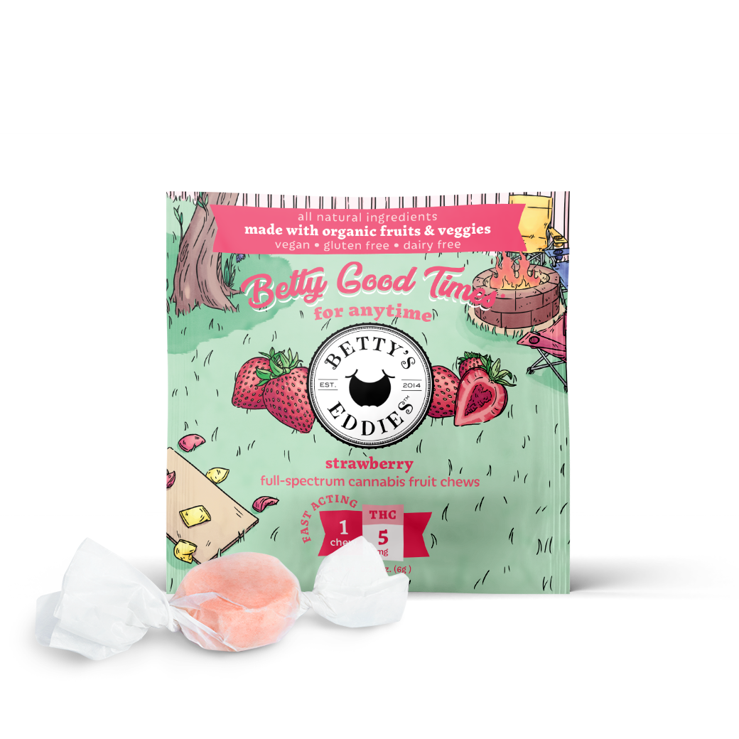 Photograph of product: Betty's Eddies | Berry | 5mg TH-oui