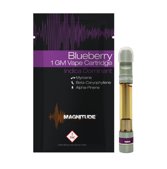 Photograph of product: PC Magnitude. | Blueberry (I) | 1g Cartridge