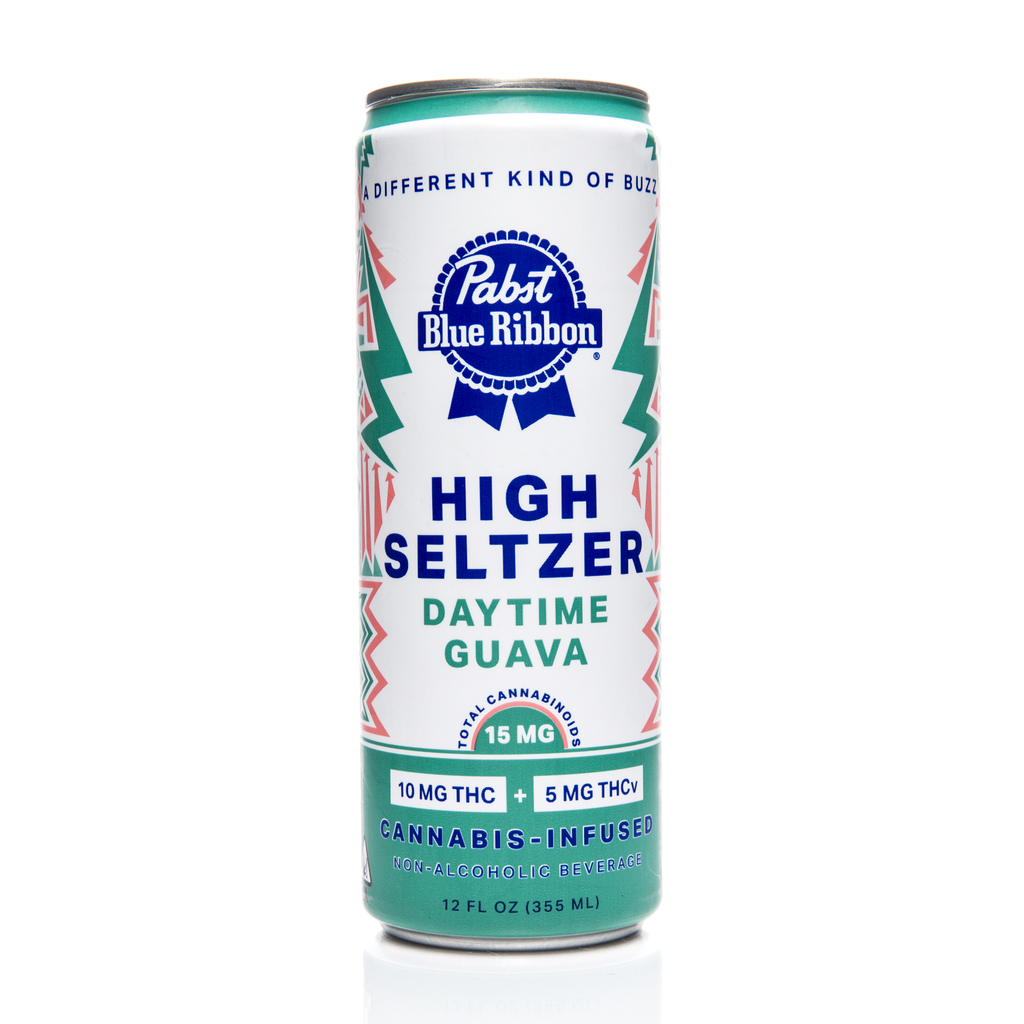 Photograph of product: Daytime Guava 10:5 High Seltzer - ["15 mg"]