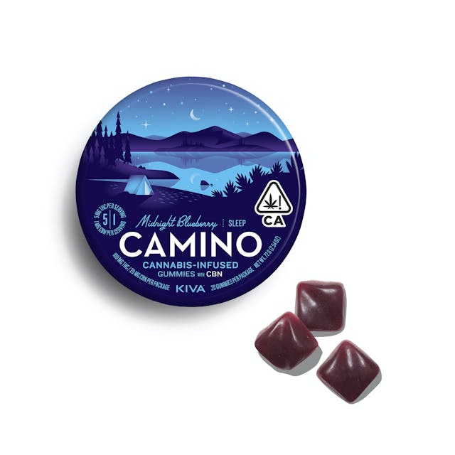 Photograph of product: Midnight Blueberry Sleep | 100mg Gummies