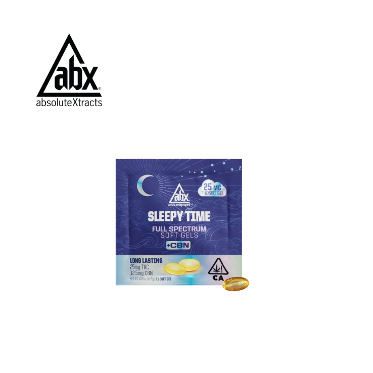 Photograph of product: SLEEPY TIME 25MG THC 12.5MG CBN SINGLE CAPSULE