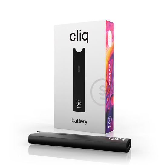 Photograph of product: W. Select Cliq Pod Battery - Matte Black - 