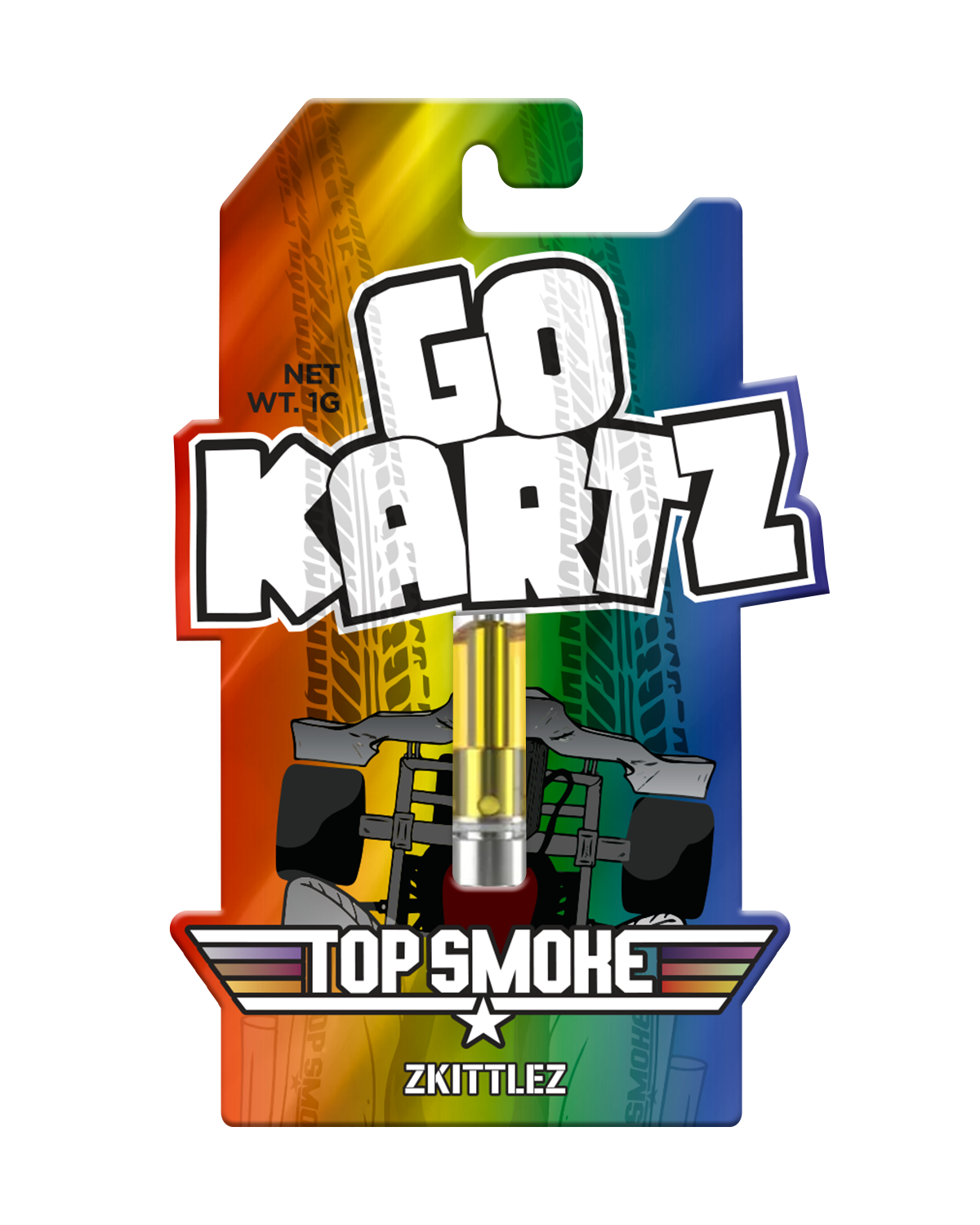 Photograph of product: Go Kartz - Zkittlez Cartridge 1g