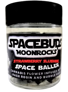 Photograph of Product: SpaceBuds | Baller Jar - Moonrock | Strawberry Slushie - 4g