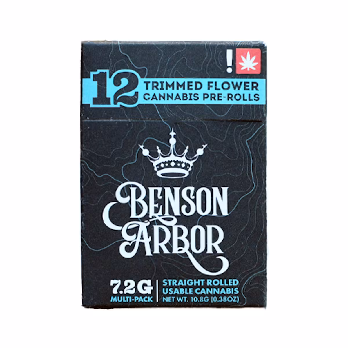 Photograph of product: Benson Arbor - Sour Rado/Perfect Triangle #16 12pk Pre-Rolls (S/I)