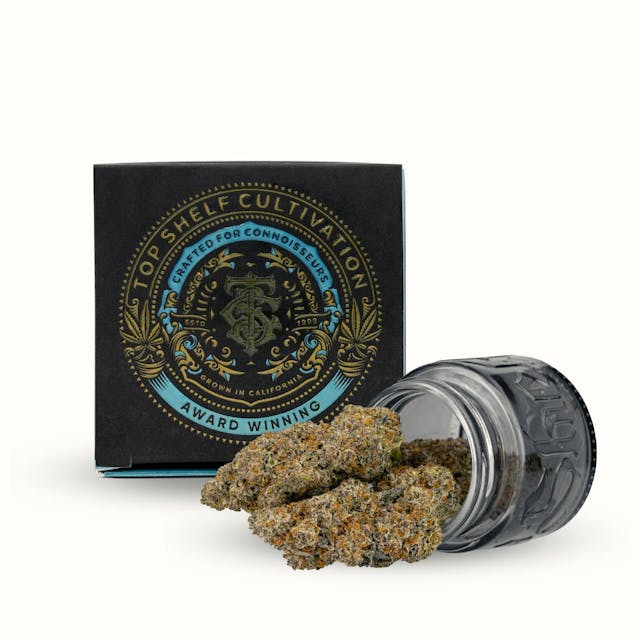 Photograph of product: Garlic Gas 29.74% - 3.5G - Blueberry Gas (I)