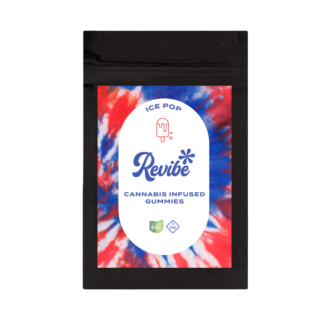 Photograph of product: Revibe - Ice Pop Gummies 10pk - 100mg