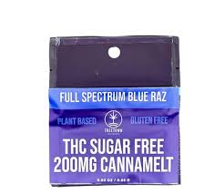 Photograph of product: Treetown | Cannamelt | Blue Raspberry 200mg