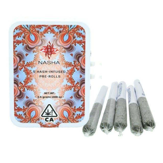 Photograph of product: Clementine x Moroccan Peaches | .5g x 5 Pre-Roll Pack - 