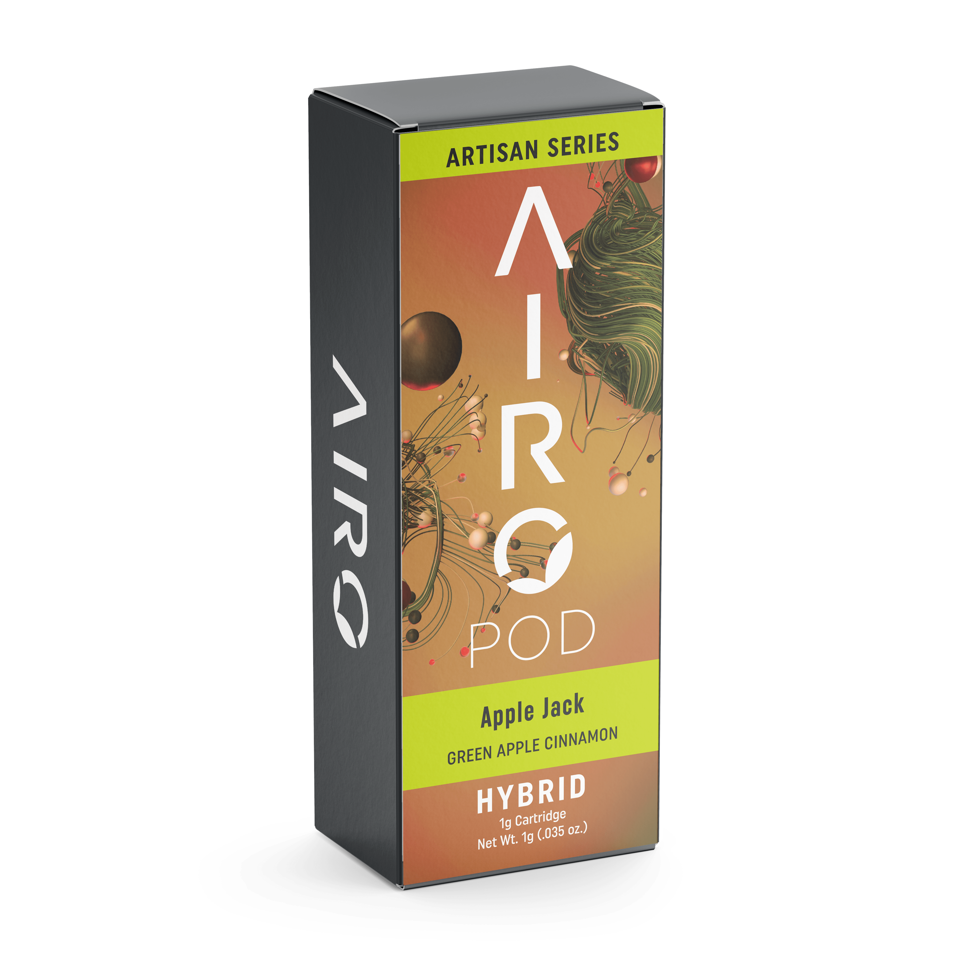 Photograph of product: AIRO - POD DISTILLATE - 1G - APPLE JACK - HYBRID