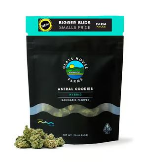 Photograph of product: Glass House Farms Astral Cookies Farm Pack - 7g