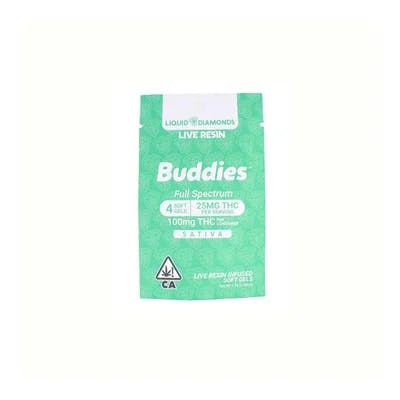 Photograph of product: Liquid Diamond Capsules 4 Pack - Hybrid