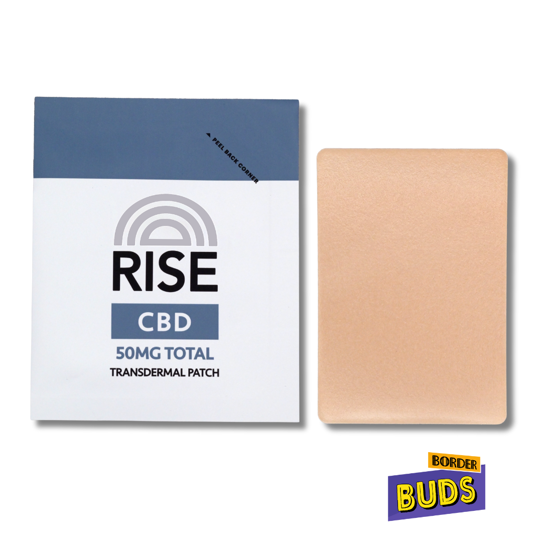 Photograph of product: CBD | Rise | 50mg | Transdermal Patch