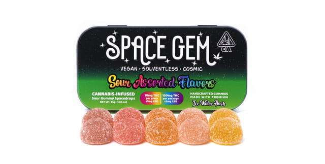 Photograph of product: Sour SpaceDrops [10pk] - 