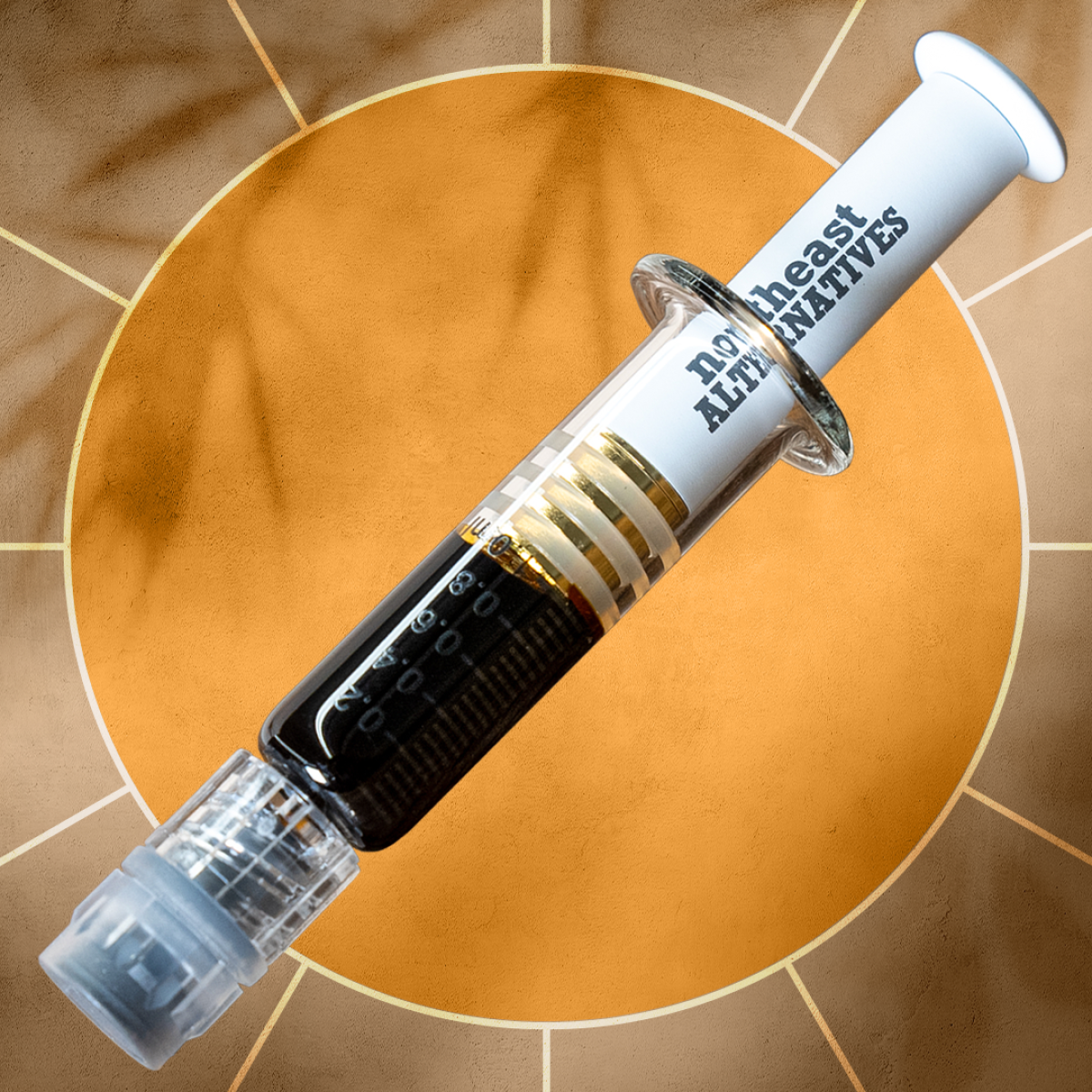 Photograph of product: Energize RSO Syringe