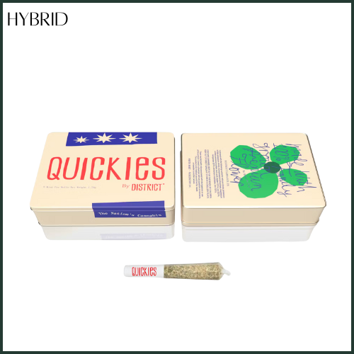 Photograph of product: District Oui'd | Pave | Quickies Mini Joints | 0.35g 5 pack