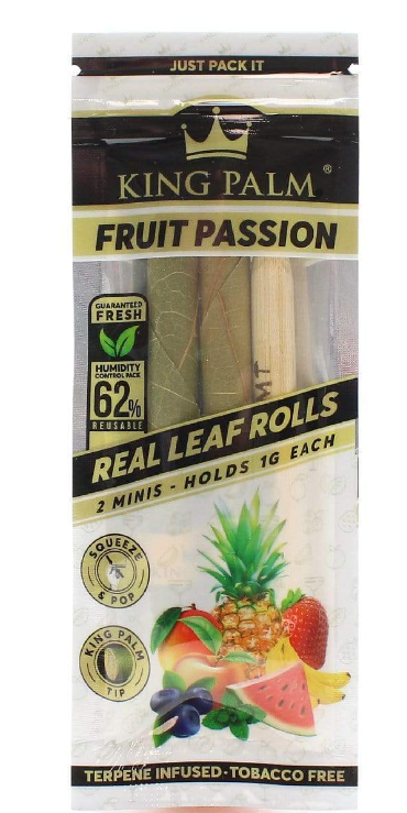 Photograph of product: King Palm Cones - Mini Size - Fruit Passion