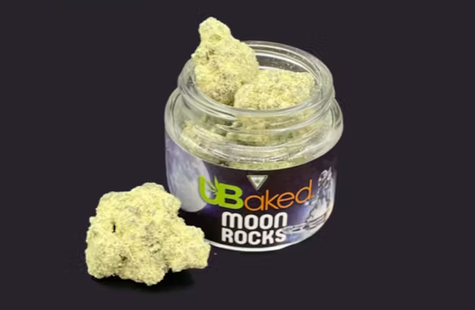 Photograph of product: Ubaked - Moon Rocks 3.5g - Sour Cake