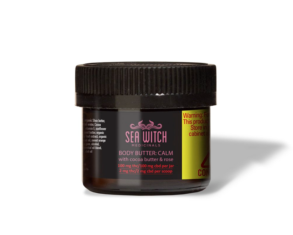 Photograph of product: Calm 1:1 | Body Butter | 100mg