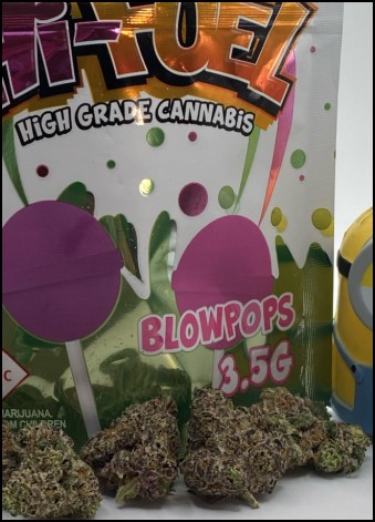 Photograph of product: Hi-Fuel | 3.5g Bud | Blowpopz (I)
