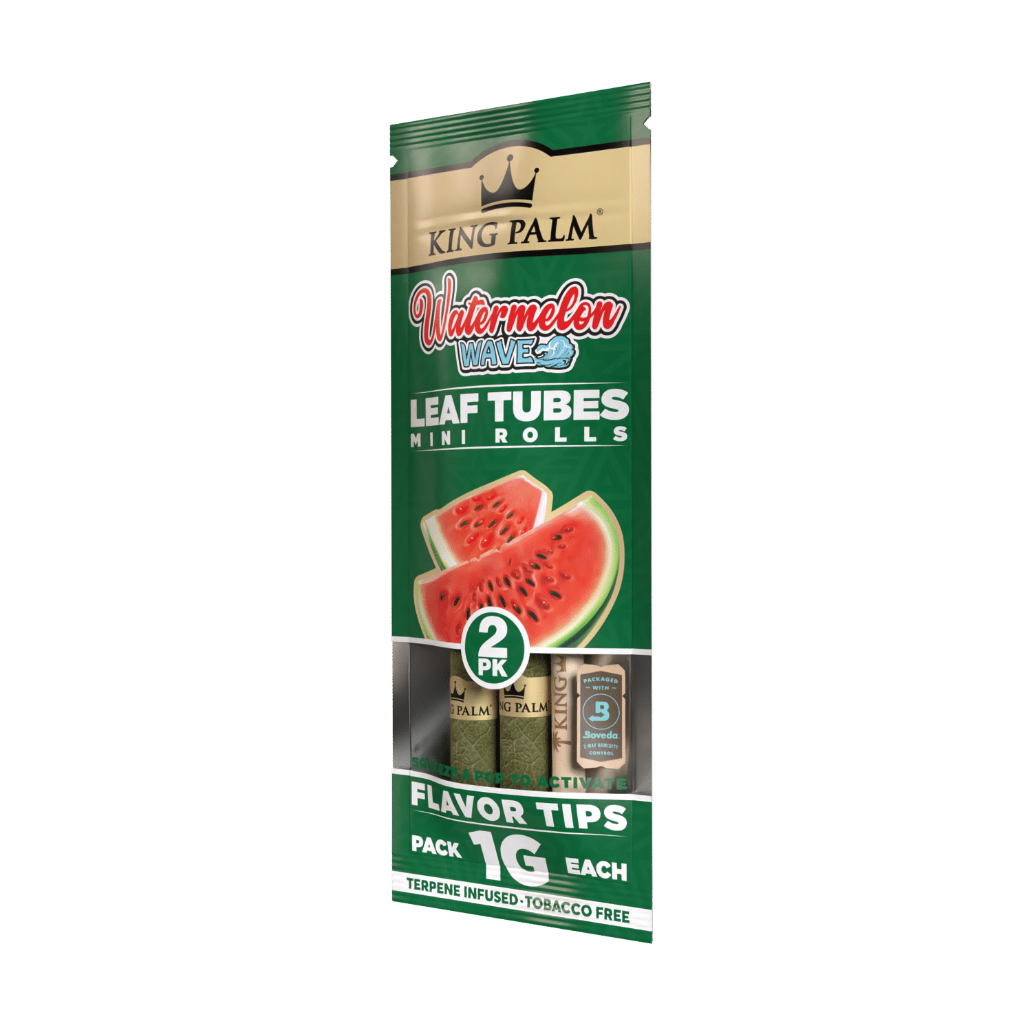 Photograph of product: King Palm Watermelon Wave Mini Cones (2pk)