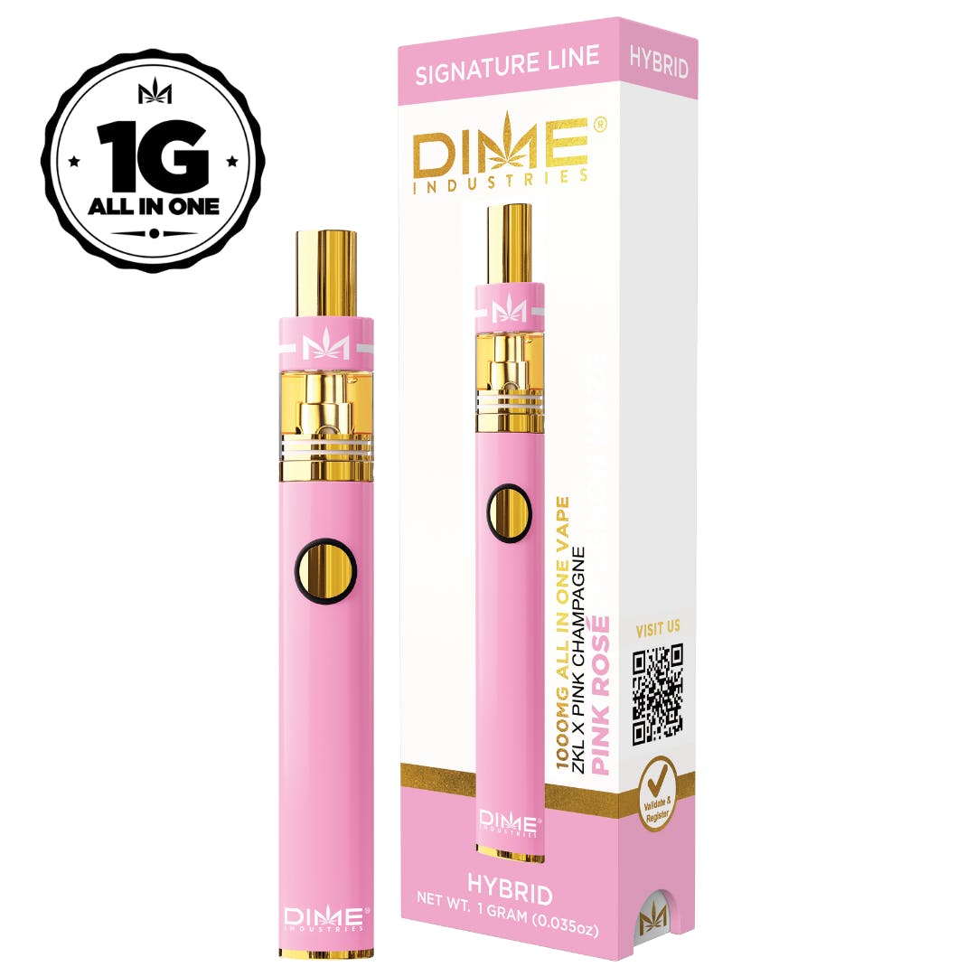 Photograph of product: Dime Industries | Pink Ros All-In-One | 1g