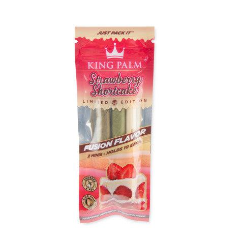 Photograph of product: Strawberry Shortcake | Mini King Palm Leaf Tubes | 2pk