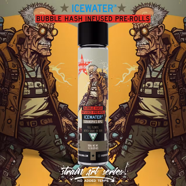 Photograph of product: Grandpa's RPG Ice Water au chocolat Infused PR (I)