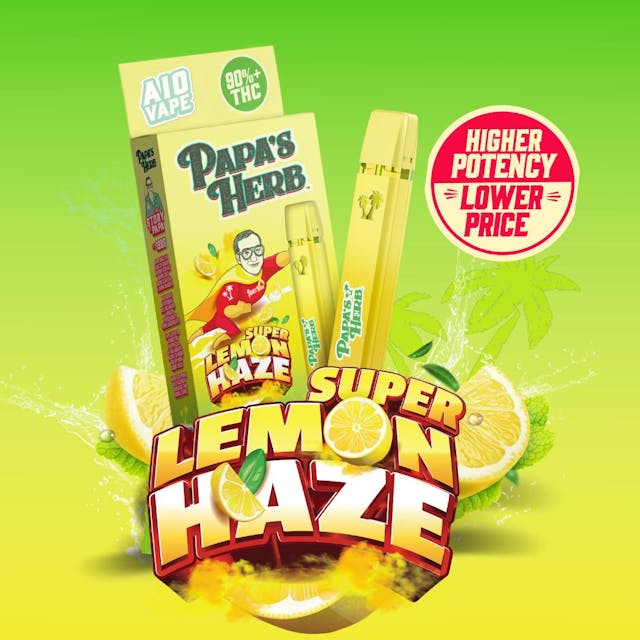 Photograph of product: Super Lemon Haze | 1g AIO