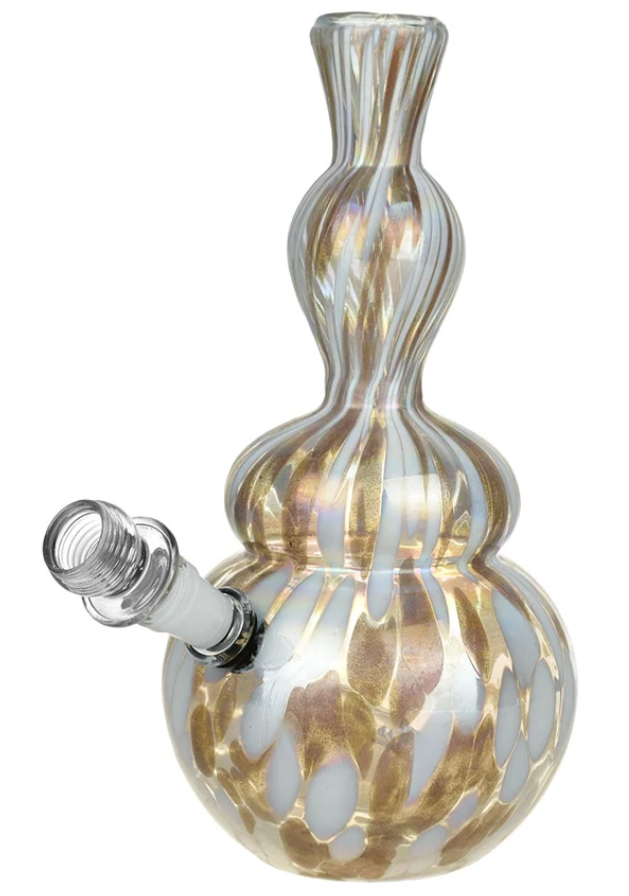 Photograph of product: $30 Rainbow Sensation Soft Glass Water Pipe