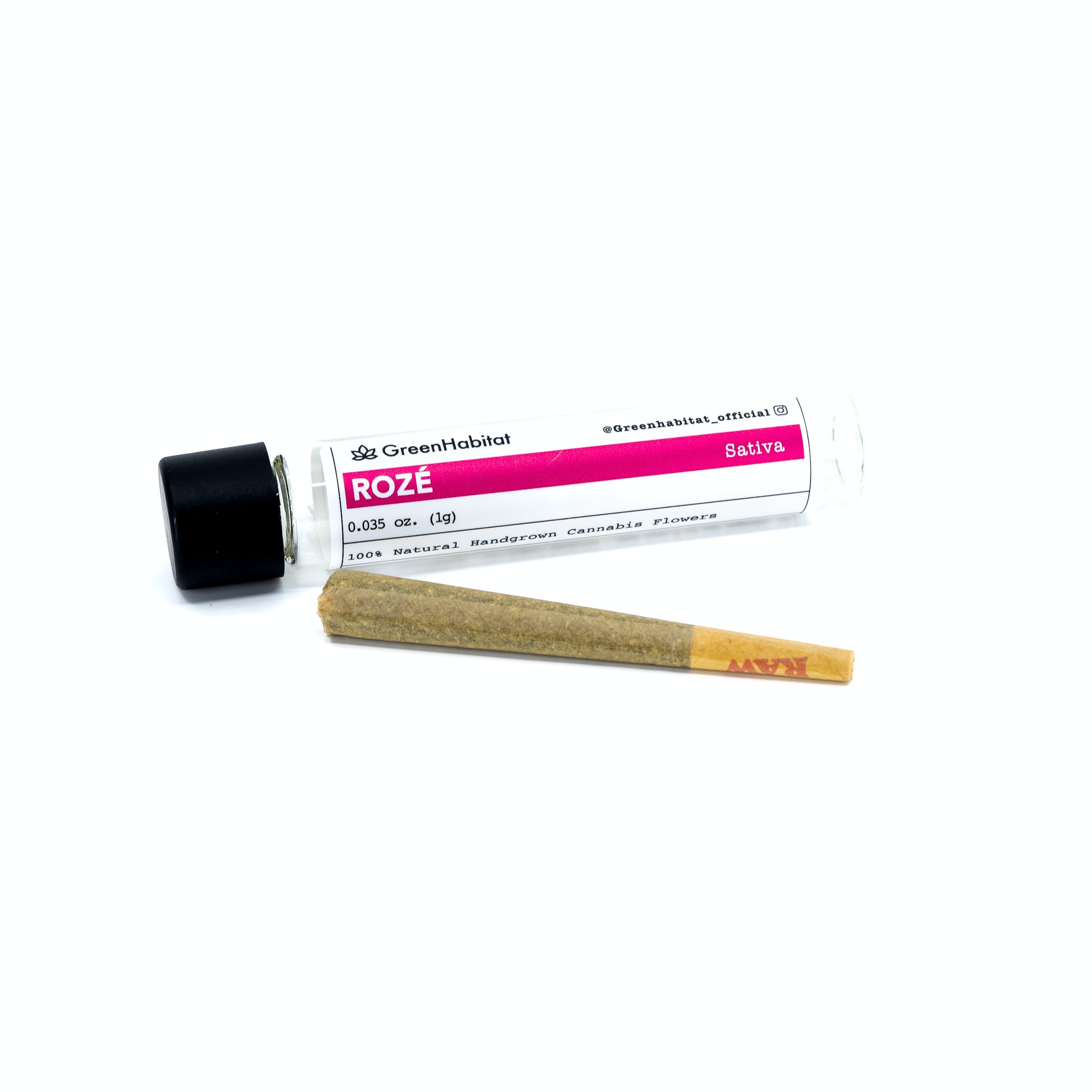 Photograph of product: Green Habitat - Roze Preroll