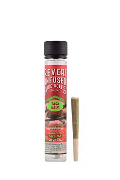 Photograph of Product: Revert Strawberry Sky Infused Preroll