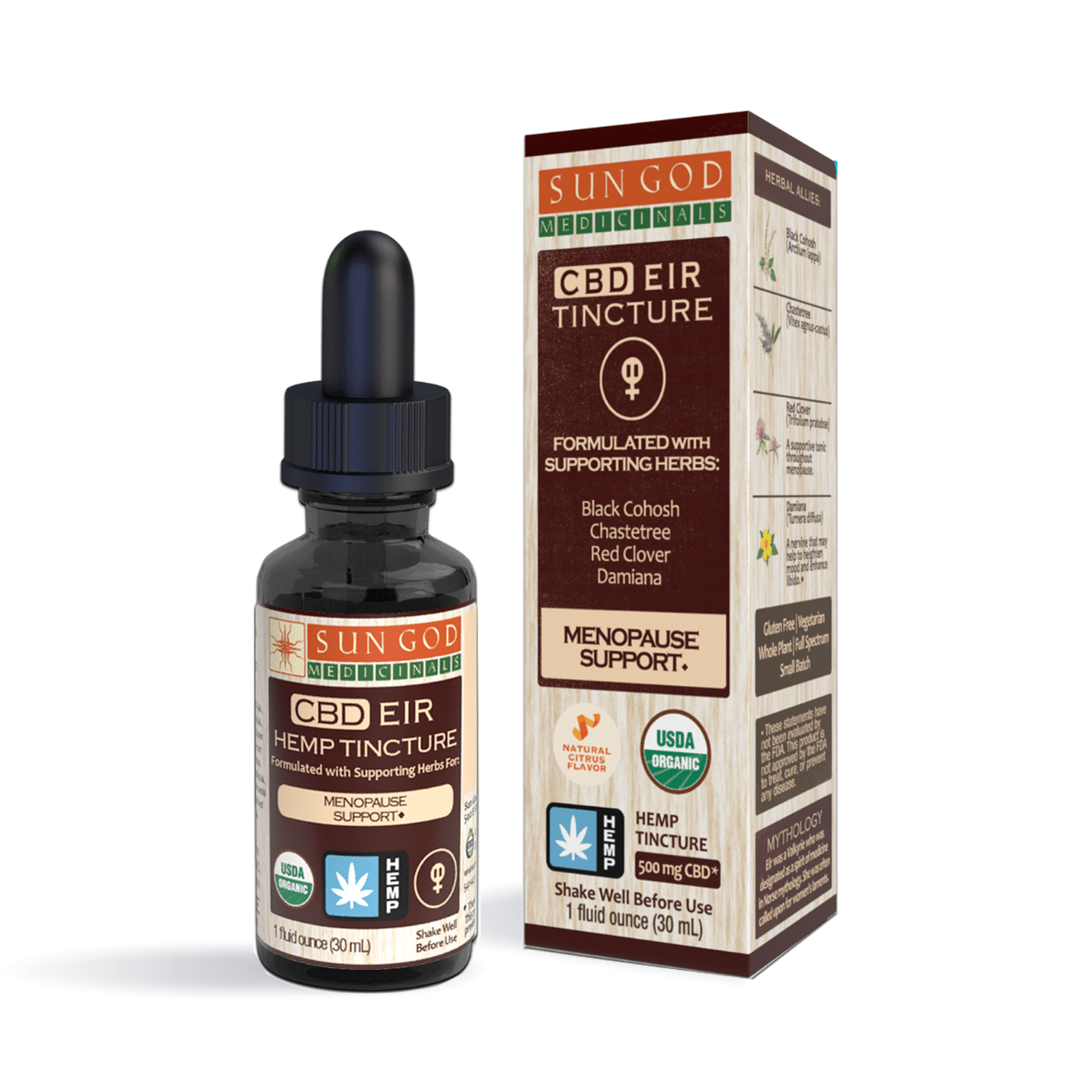 Photograph of product: Eir Menopause Hemp Tincture