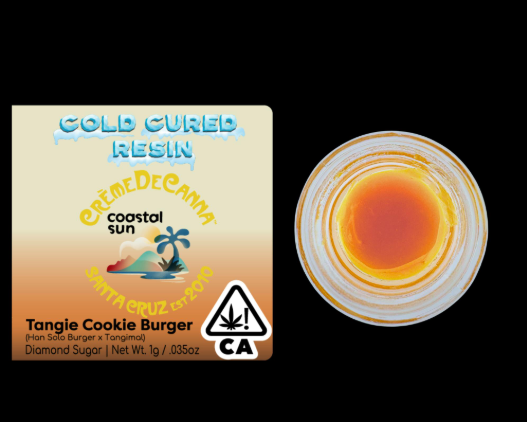 Photograph of product: Tangie Cookie Burger Diamond Sugar 1 G