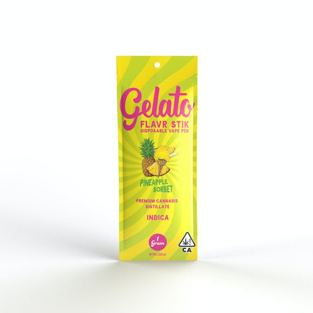 Photograph of product: Pineapple Sorbet | 1g AIO - 