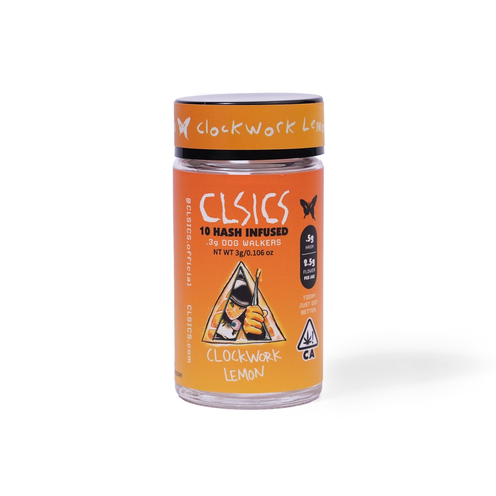 Photograph of product: CLSICS | Clockwork Lemon - 3g au chocolat Infused Pre Roll (10 pack)