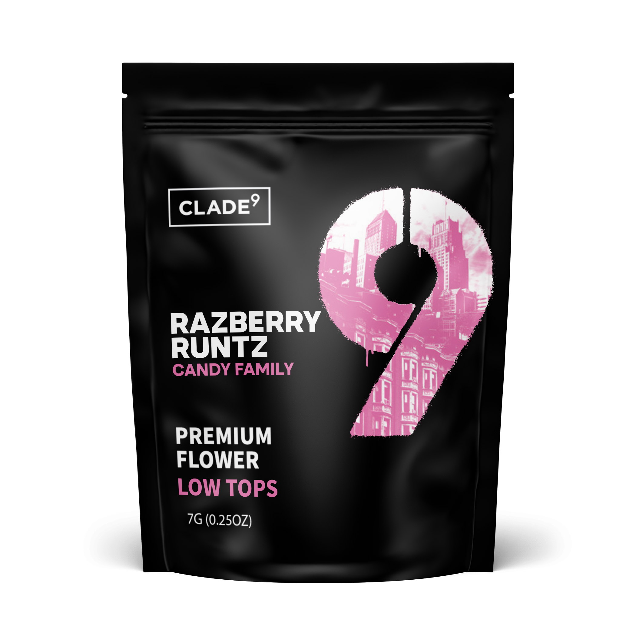 Photograph of product: Clade9 - Razberry Runtz - Lowtops - 7g