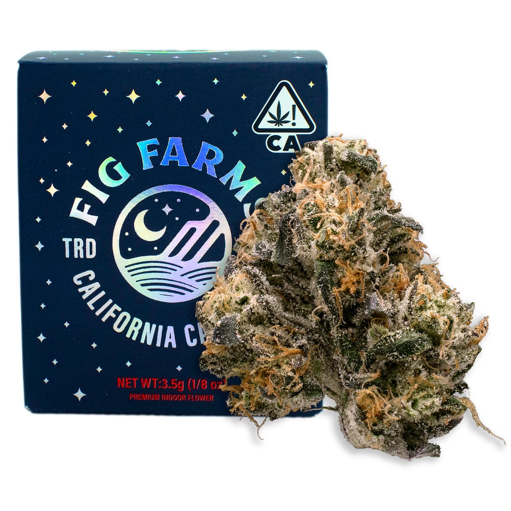Photograph of product: FIG FARMS - FLOWER - - CHEMS & CHERRY - 3.5g