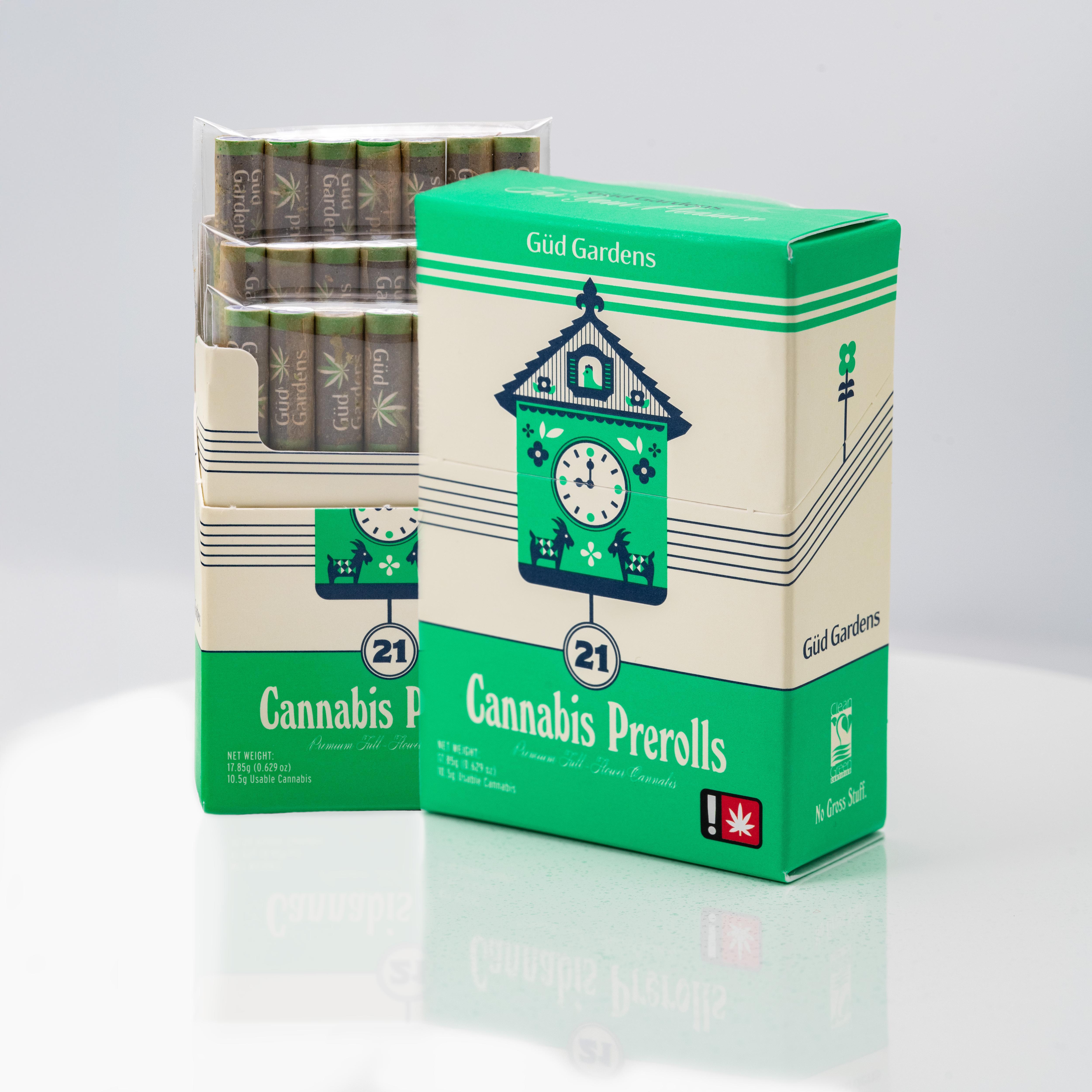 Photograph of product: Gud MIXED 21 x Acai Daquiri + Terpee Colada + Sunshine Lime Pre-Rolls